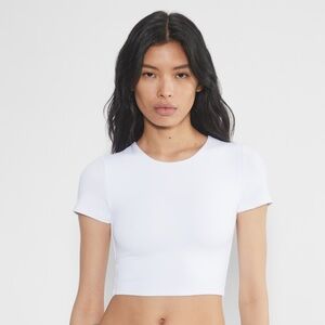 Aritzia Contour Crew Cropped Tshirt